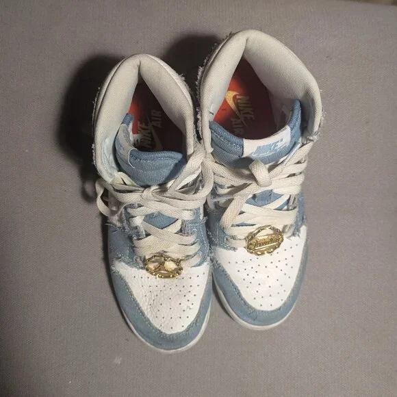 Wmns Air Jordan 1 Retro High OG 'Denim' - Picture 4 of 7